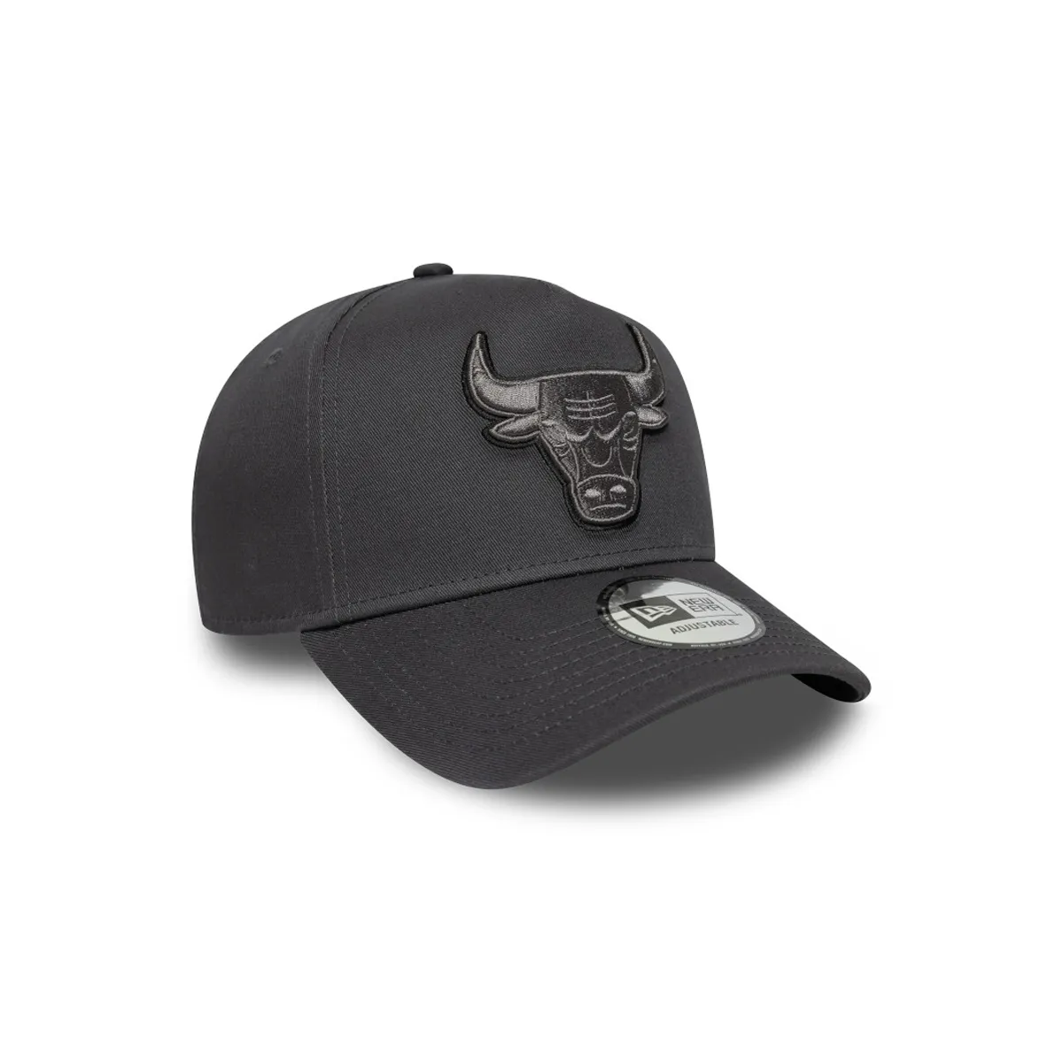 Chicago Bulls NBA Team Outline 9FORTY Ajustable Gris Unisex New Era