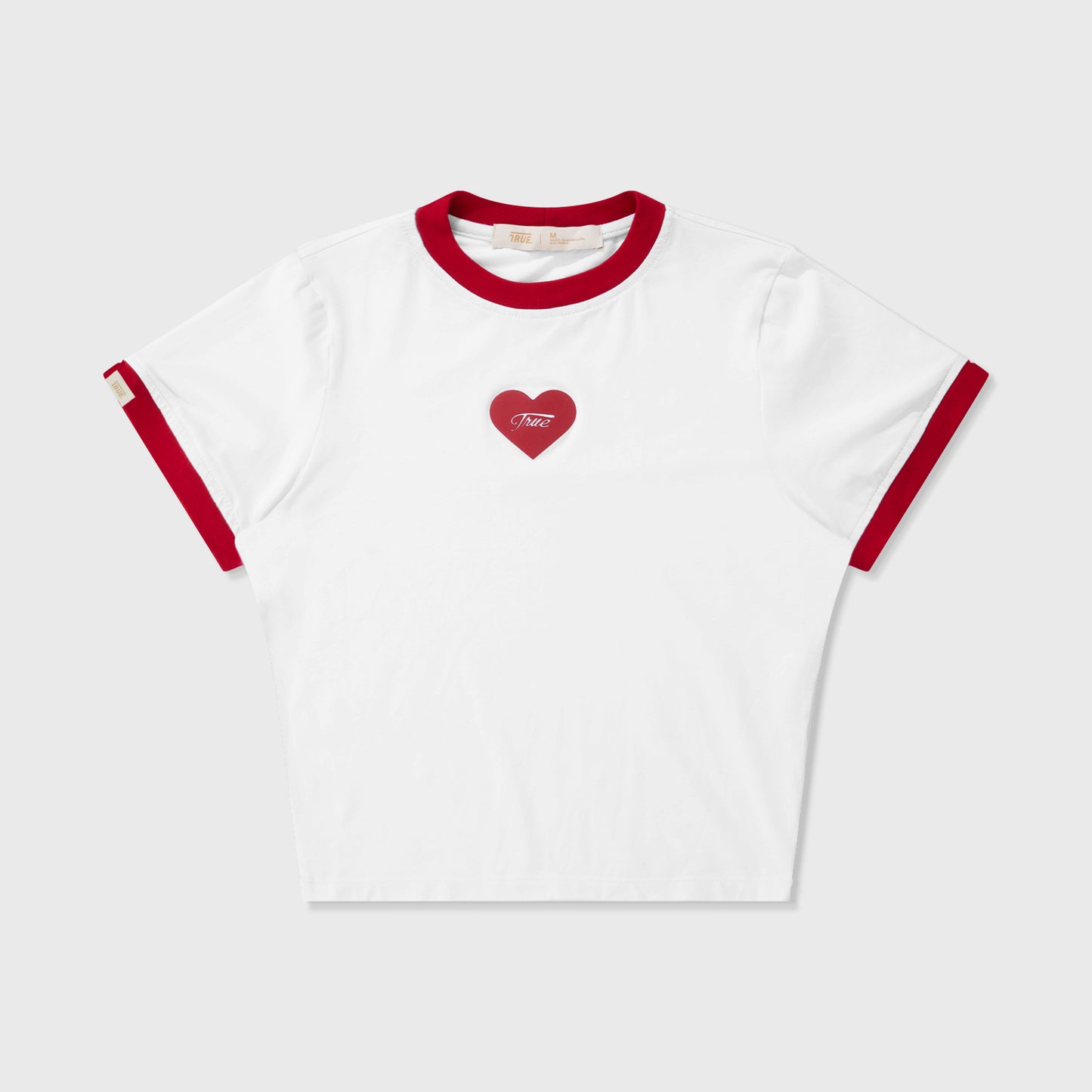 MEMORIES SLIM TEE WHITE TRUE