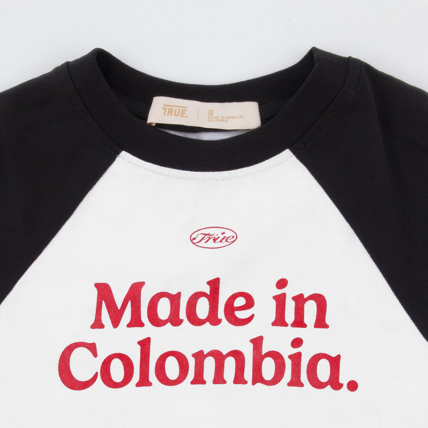 COLOMBIA BABY TEE BLACK TRUE