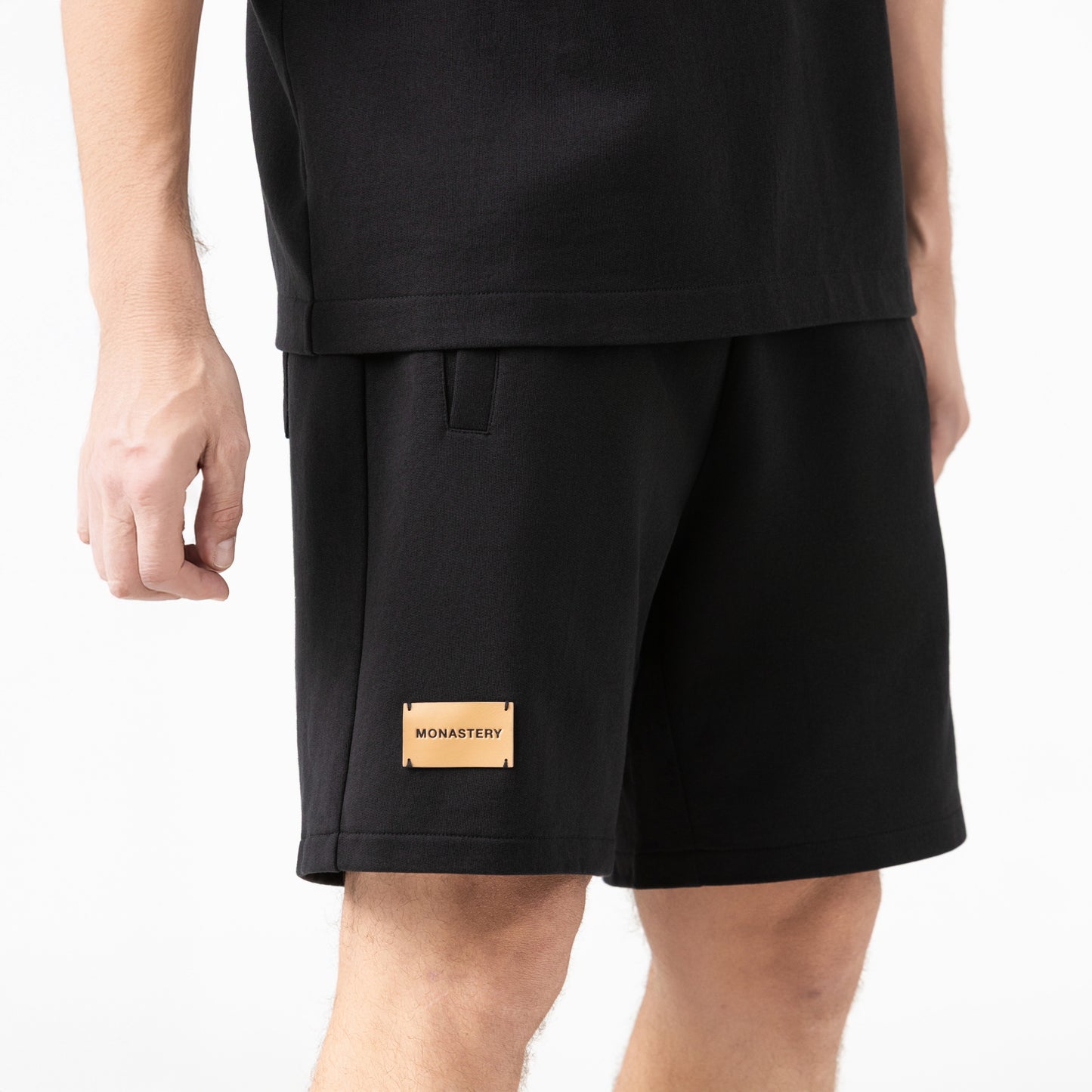 VIKRANT BURDA SHORT BLACK MONASTERY