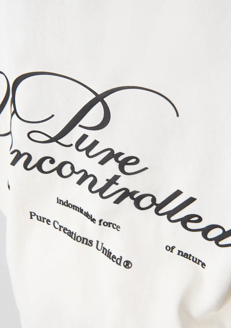 UNCONTROLLED CREAM OVERSIZED PURE