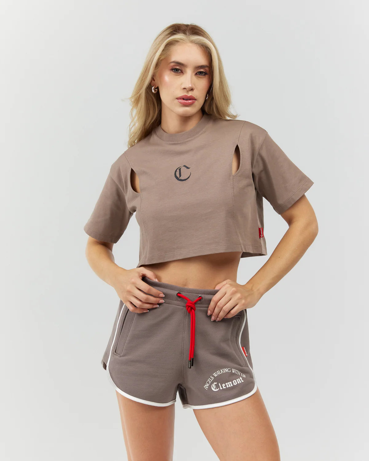 AUGUSTA SHORT WOMEN TAUPE CLEMONT