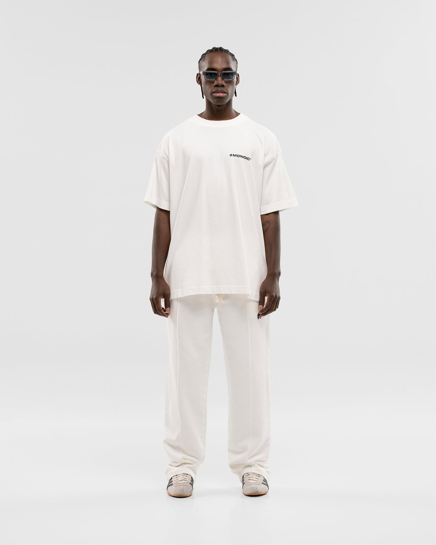 CAMISETA OVERSIZED BÁSICA V2 BLANCA MONOIC