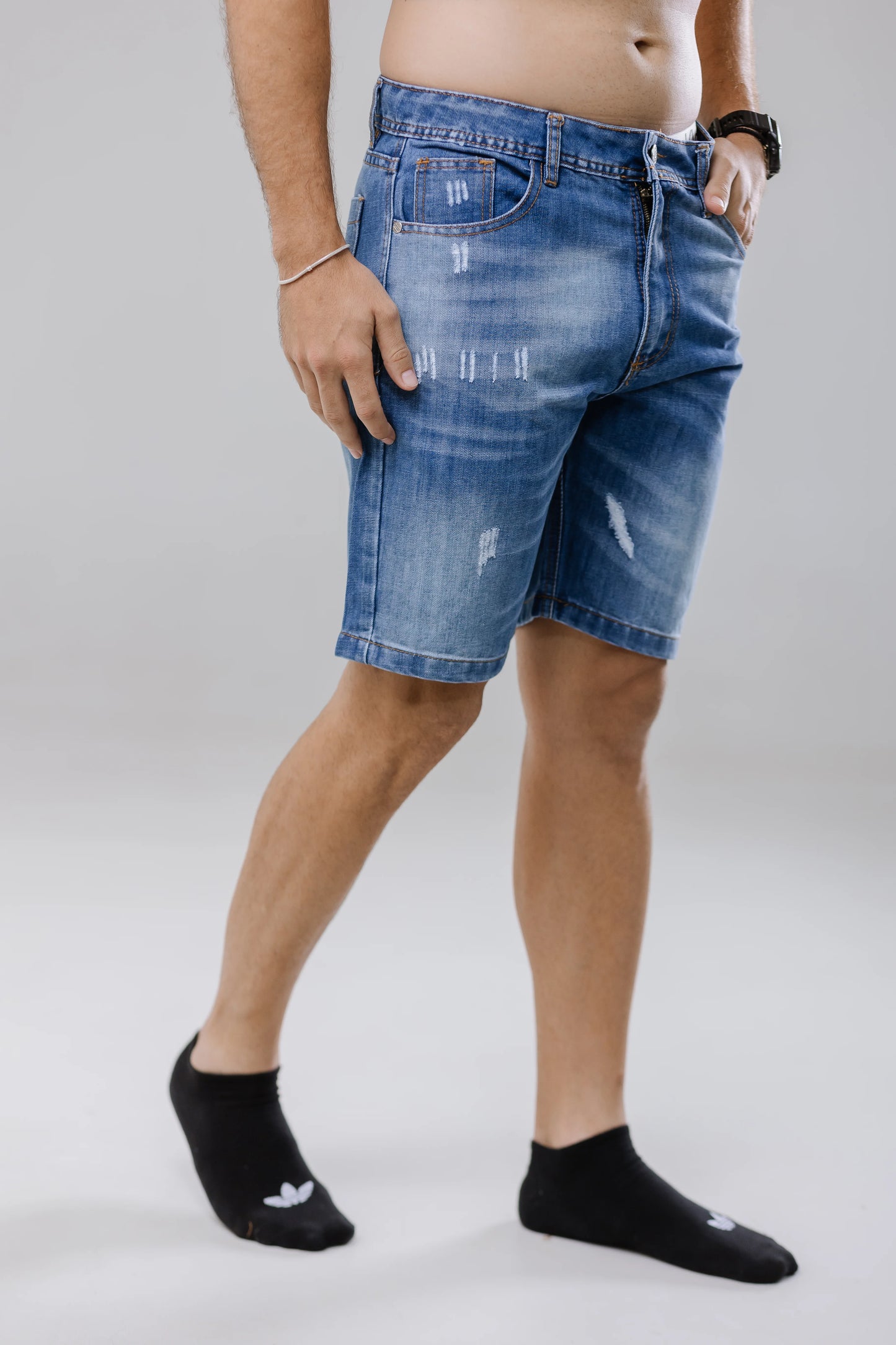 BERMUDA MIDNIGTH PURPLE DENIM