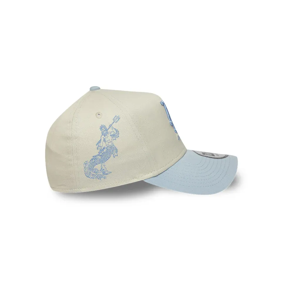 Los Angeles Dodgers MLB Mythical 9FORTY Ajustable Beige Unisex New Era