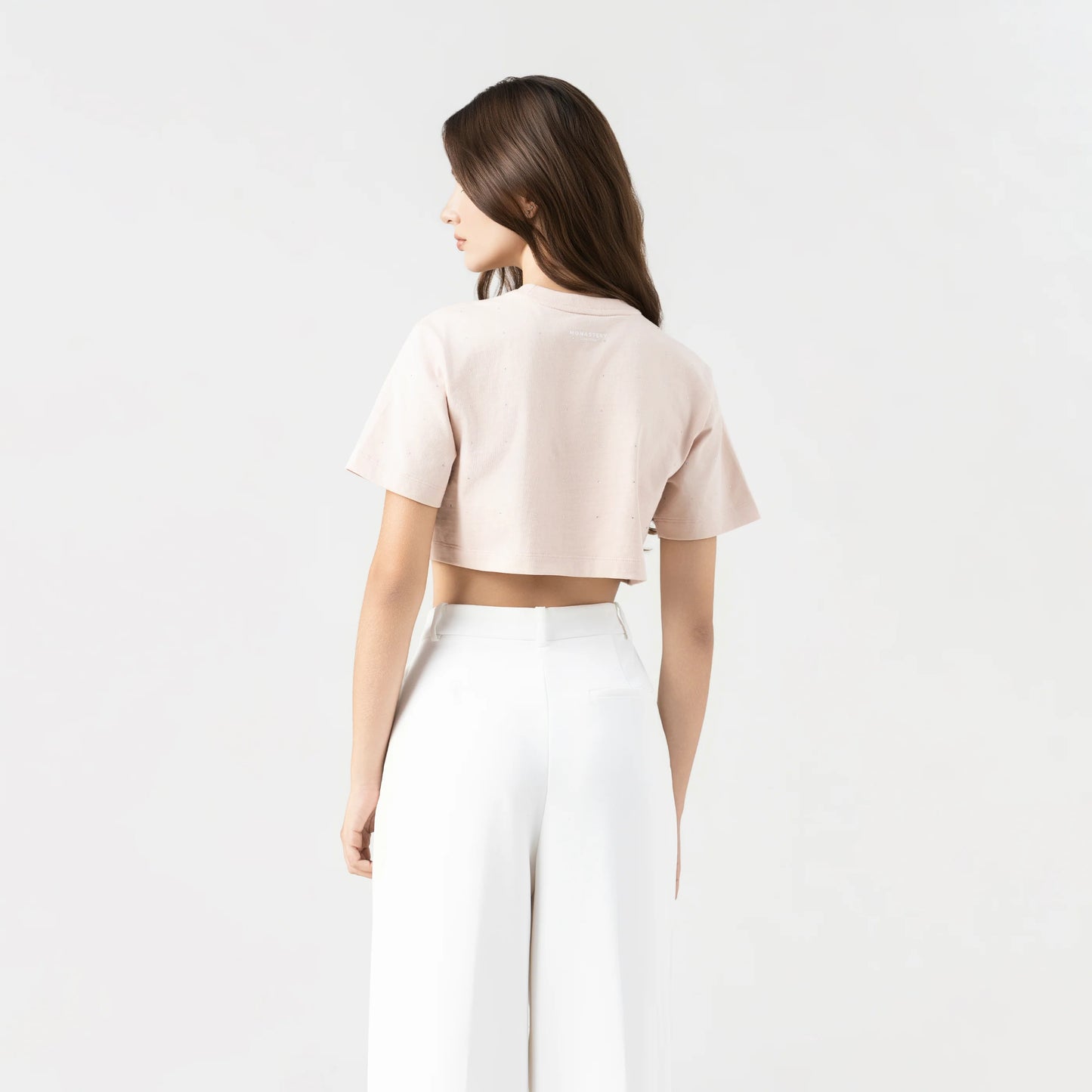 SORA CROP TOP CAMEO ROSE MONASTERY