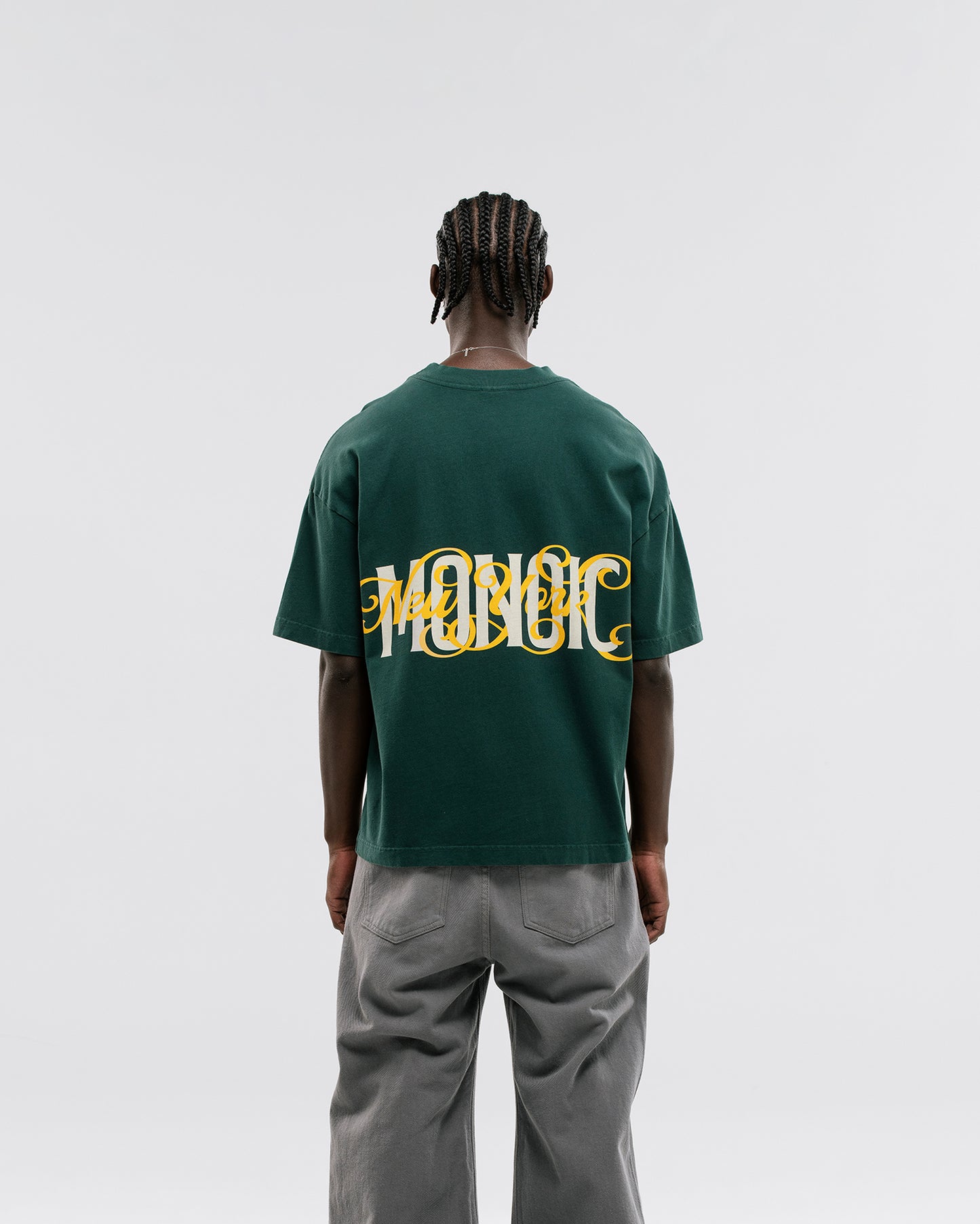 NY FOREST BOXY FIT GREEN MONOIC