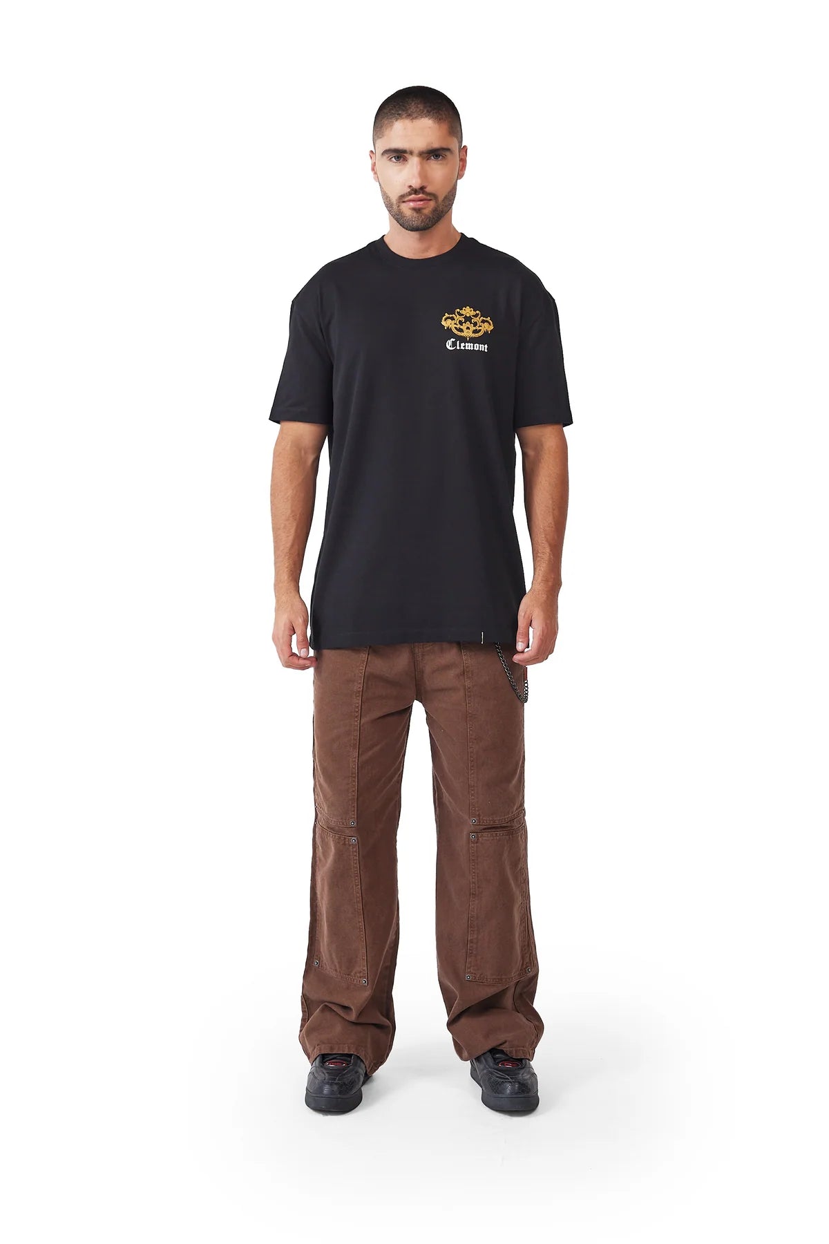 DOLORE CAMISETA NEGRO CLEMONT