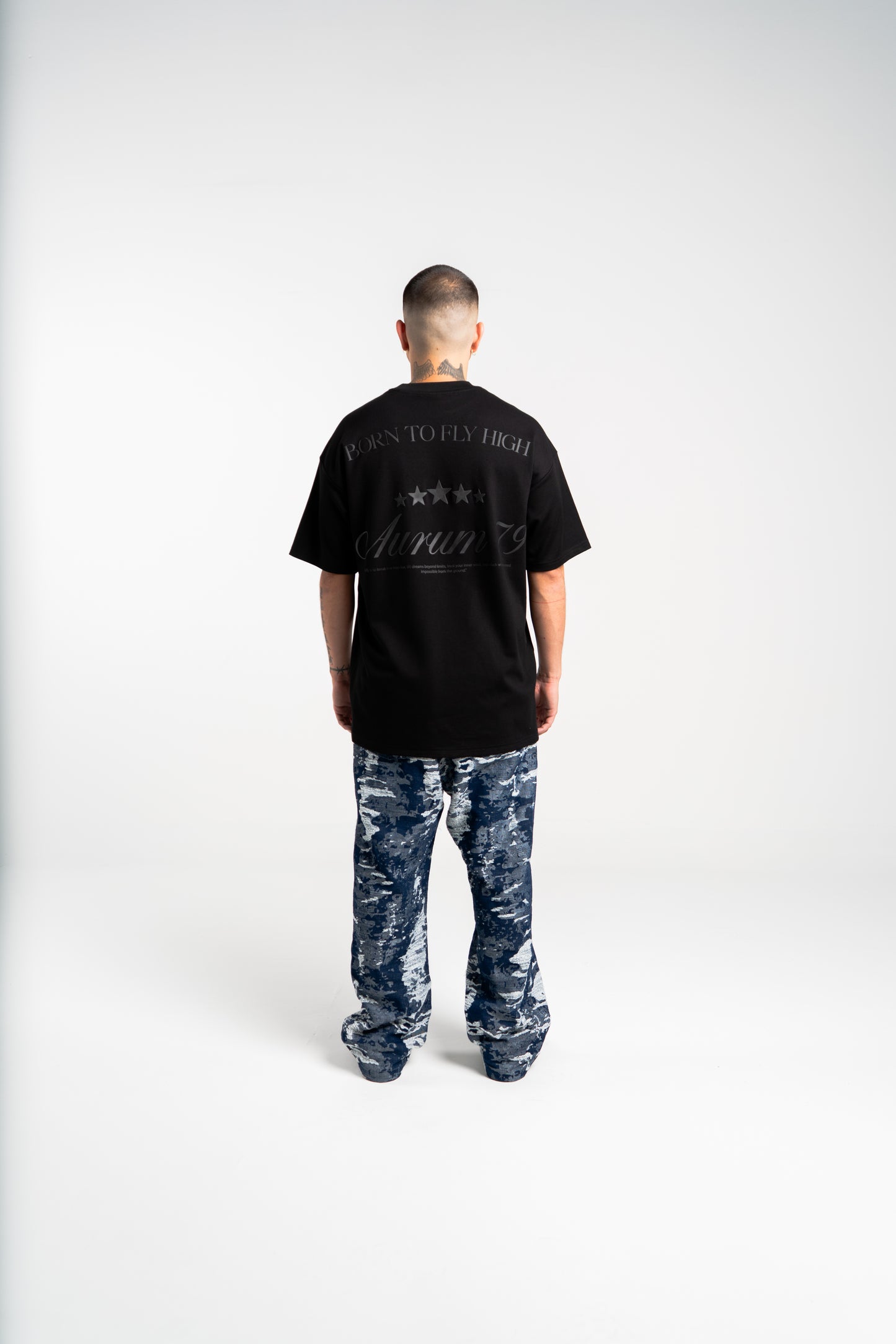 Born To Fly Black Oversized Aurum 79