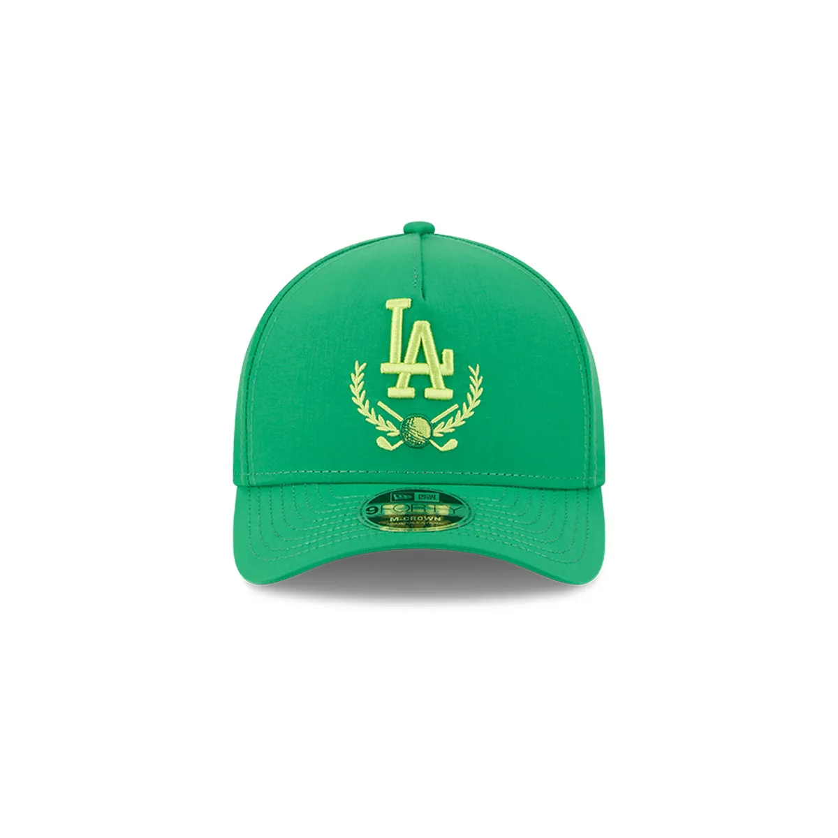 Los Angeles Dodgers MLB Ecom Customs April 9FORTY Ajustable Verde
