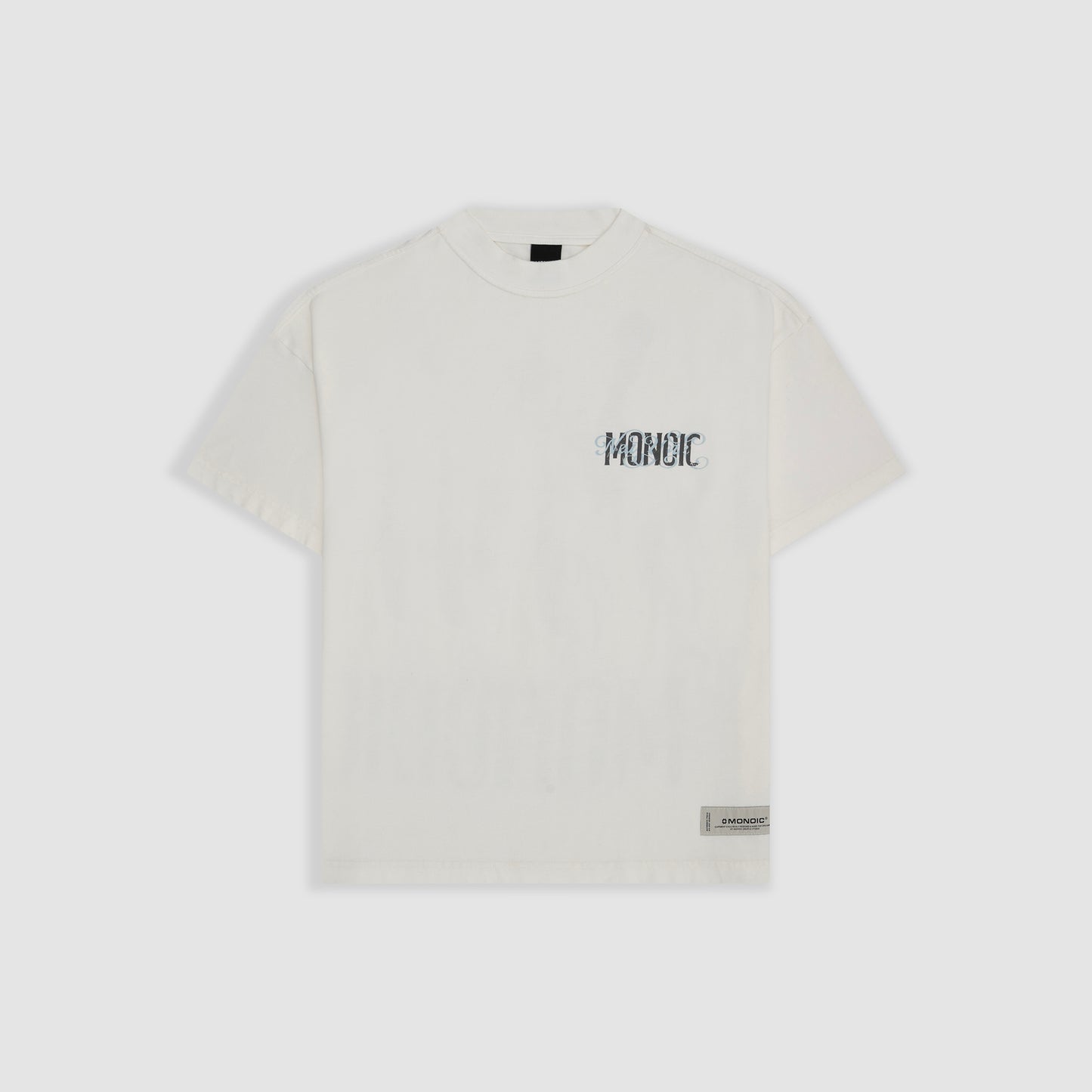 NY FREEDOM BOXY FIT WHITE MONOIC
