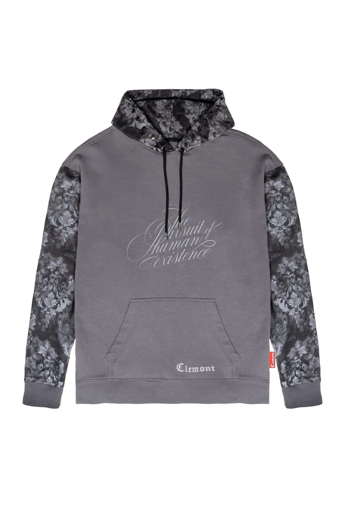 INQUIETO HOODIE GRIS OSCURO CLEMONT