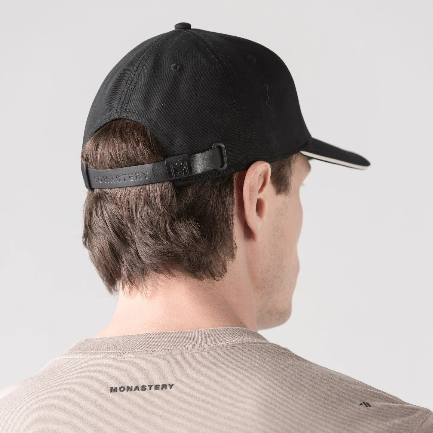 MILES CAP UNISEX BLACK MONASTERY