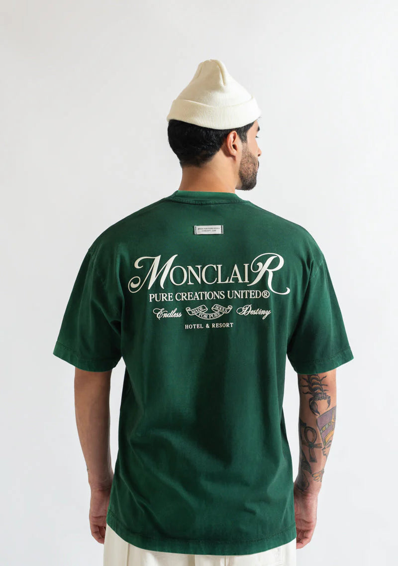 MONCLAIR GREEN OVERSIZED PURE