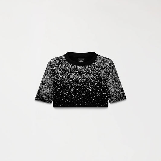 TESSIE CROP TOP BLACK MONASTERY