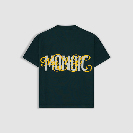 NY FOREST BOXY FIT GREEN MONOIC