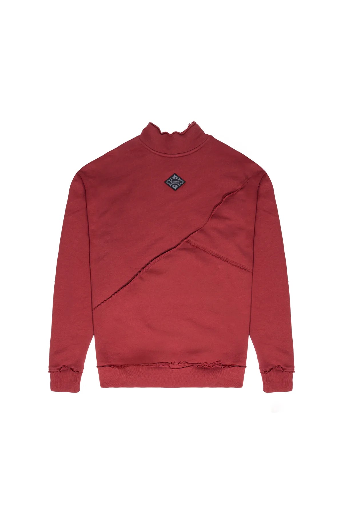 DISTRUTTO HOODIES BURGUNDY CLEMONT