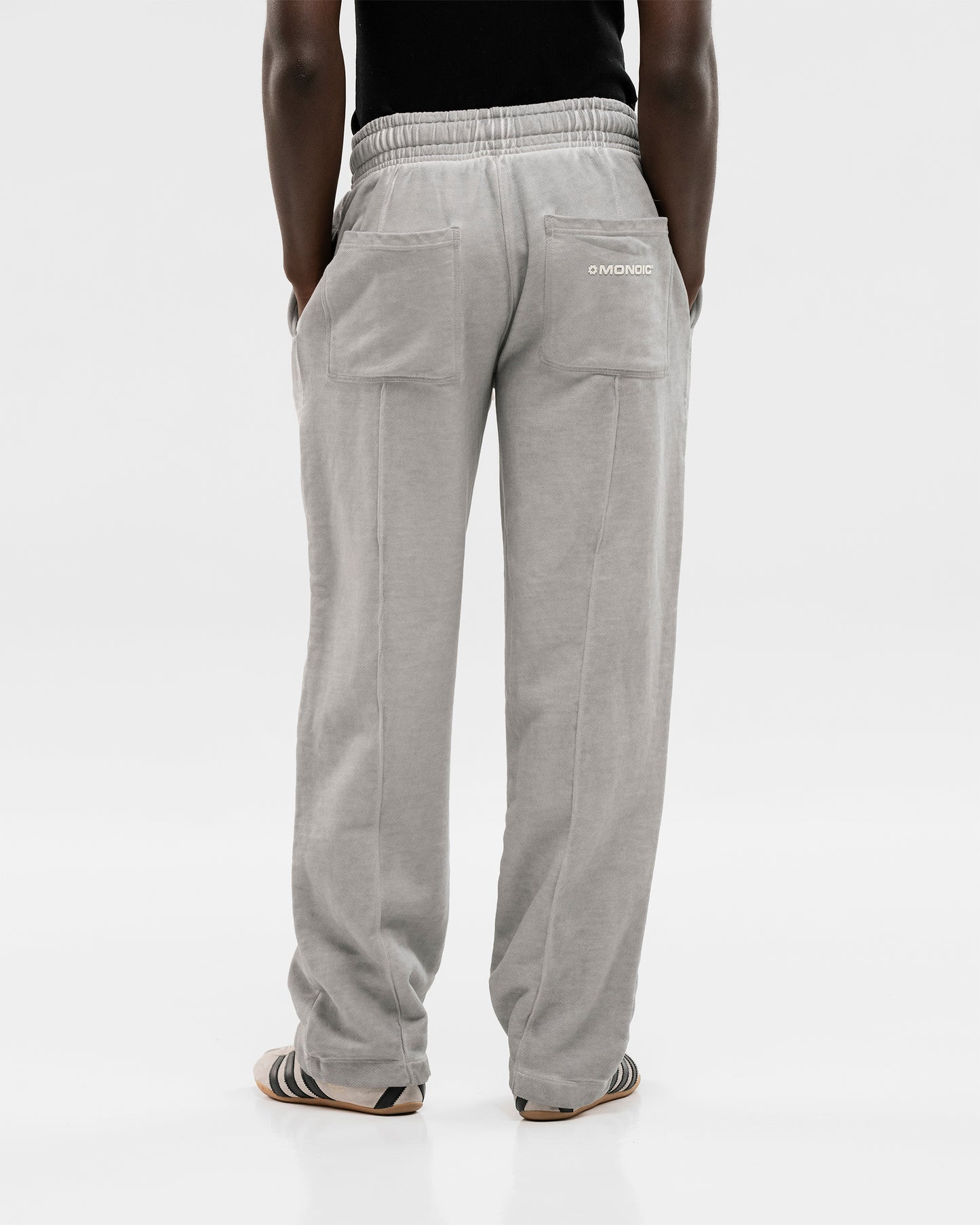 JOGGER BASICO V2 OFF GRIS DESGASTADO MONOIC