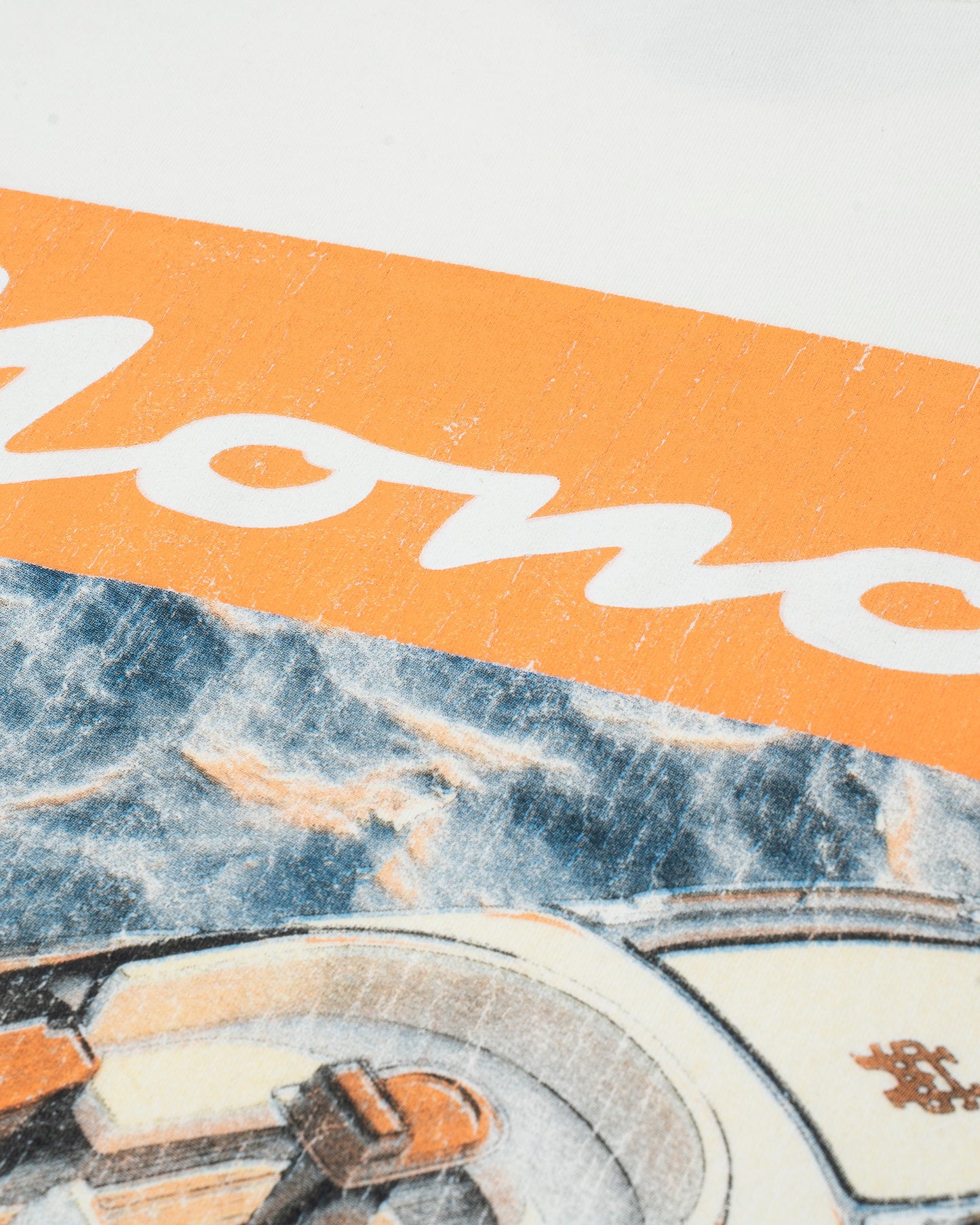 Camiseta Oversized Di Como Blanco Hueso MONOIC