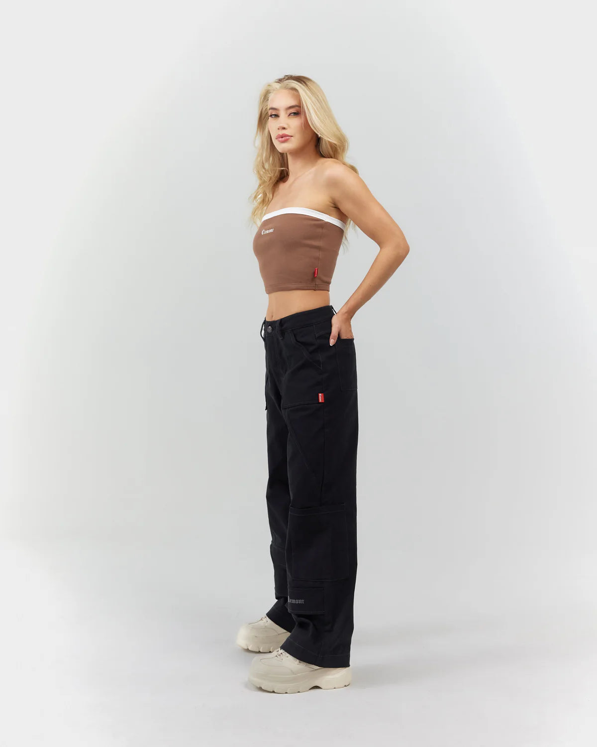 STRAPLESS FELICITÁ TAUPÉ CLEMONT
