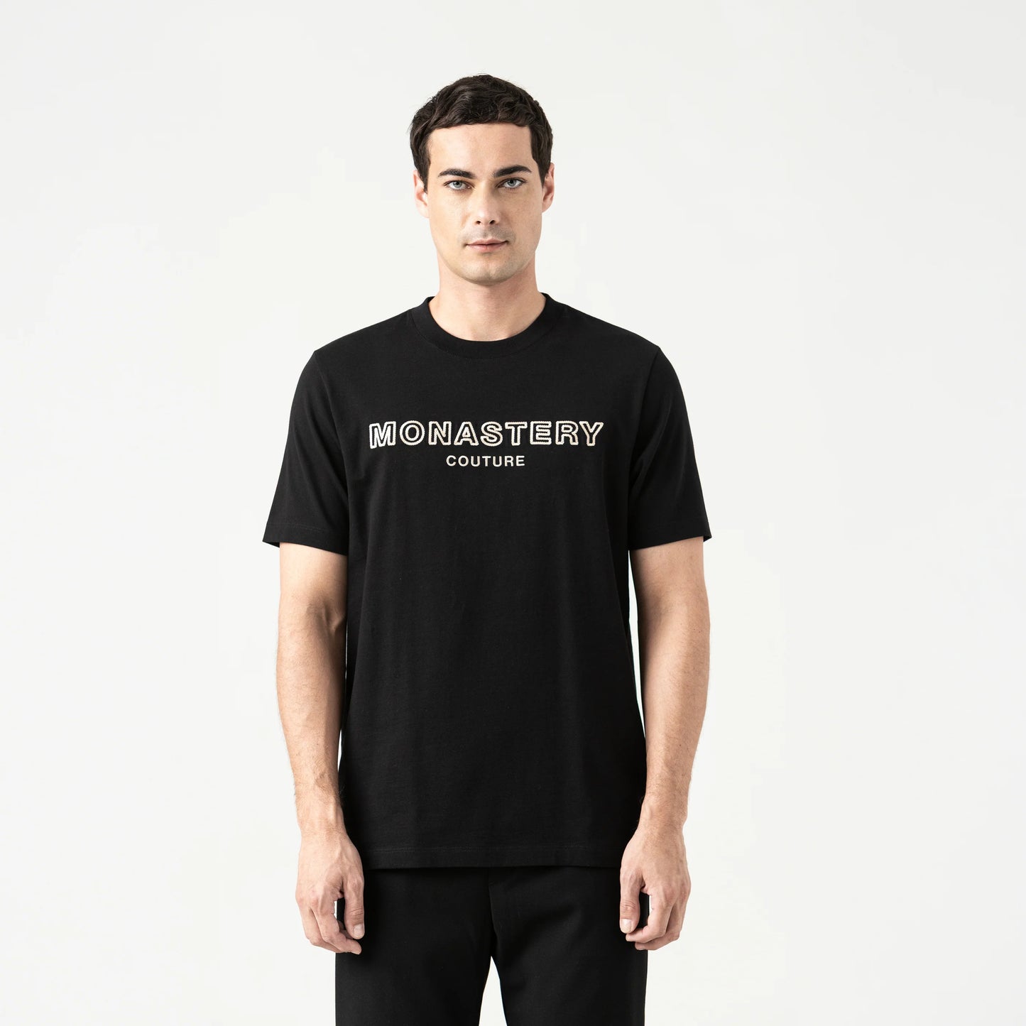 FRIESIAN T-SHIRT BLACK MONASTERY