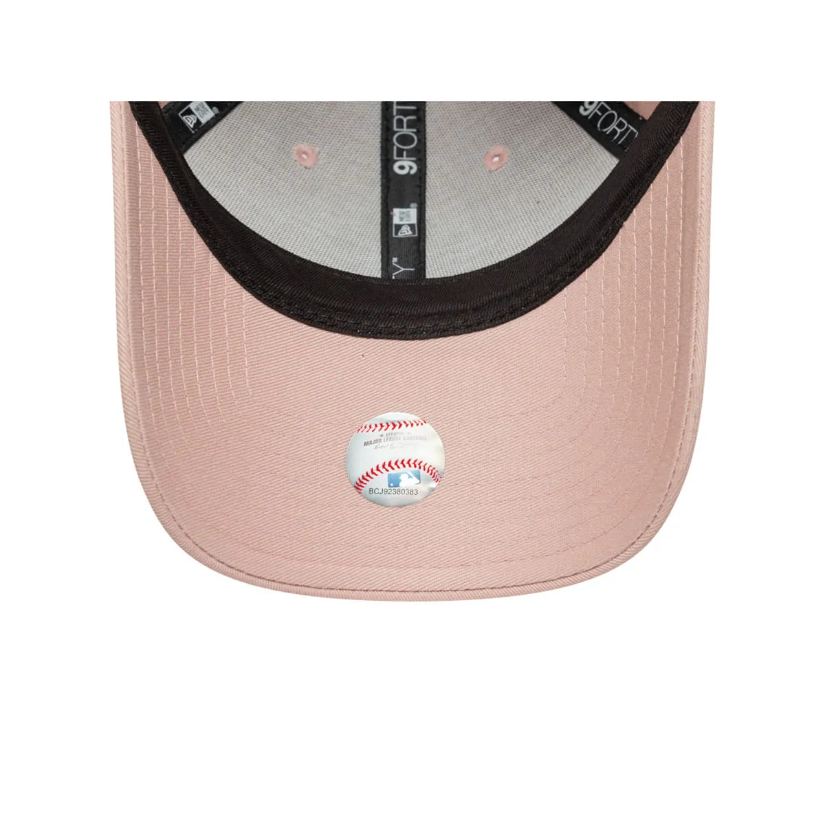 New York Yankees MLB Metallic 9FORTY Ajustable Rosada Women New Era