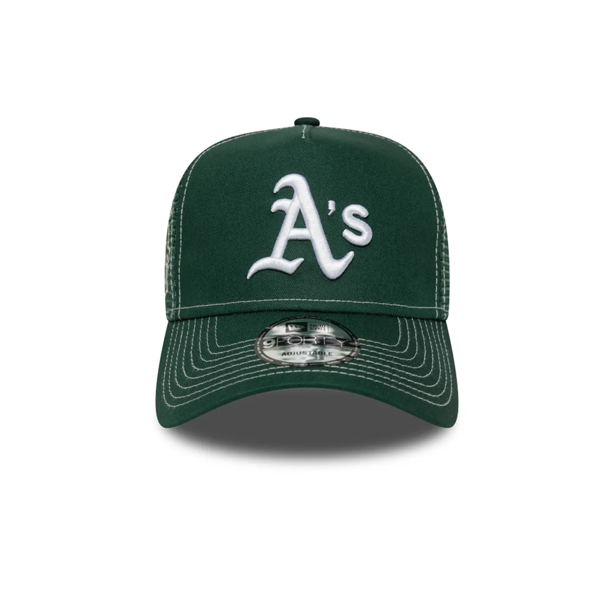 Oakland Athletics MLB Ws Patch 9FORTY Ajustable Verde New Era