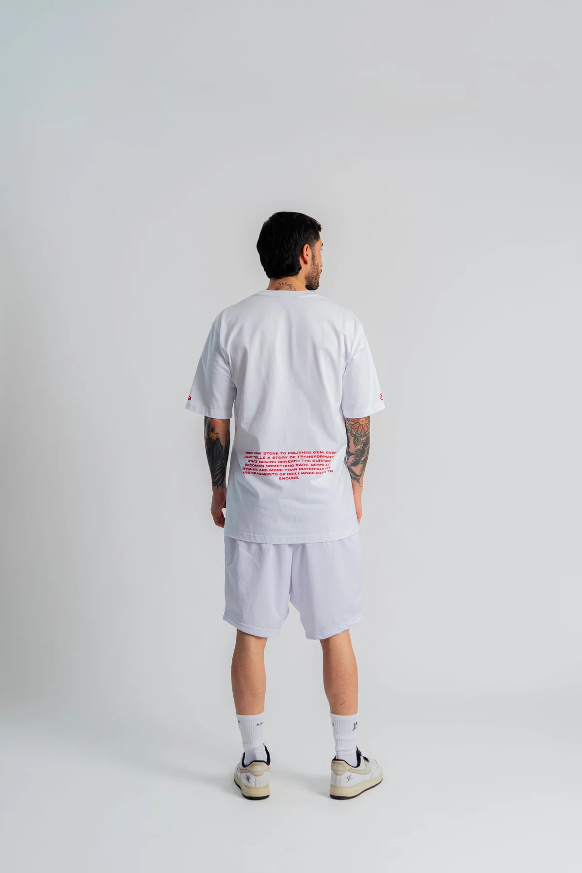 R&W SIGNATURE SEMI OVERSIZED T-SHIRT AURUM
