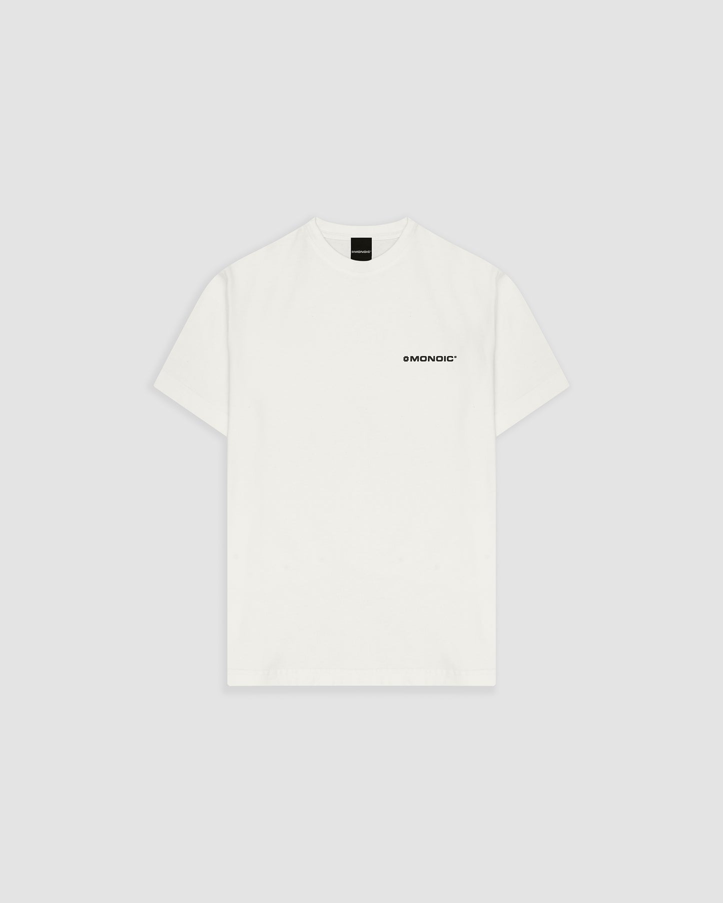 CAMISETA OVERSIZED BÁSICA V2 BLANCA MONOIC