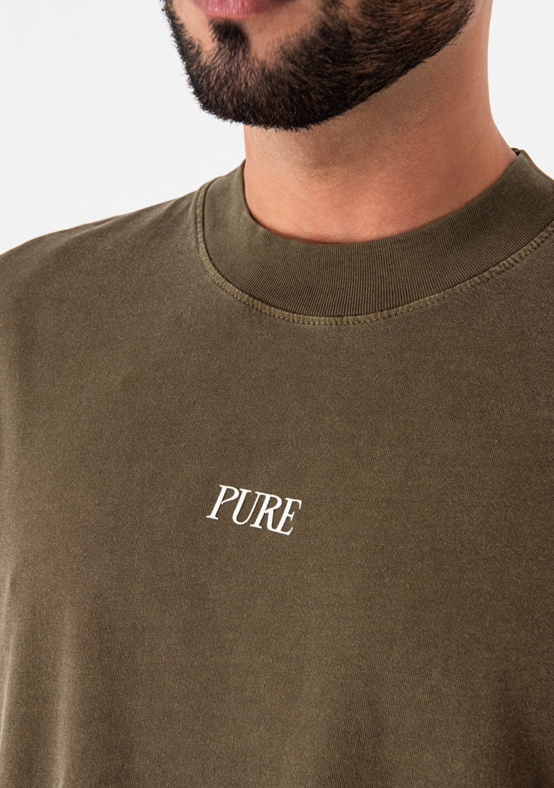 HERALDIC BROWN OVERSIZED PURE