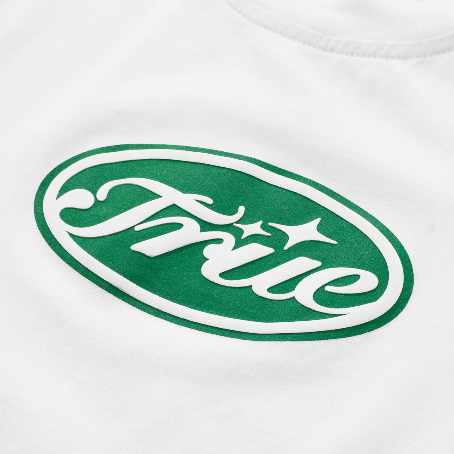STAMP TEE WHITE TRUE