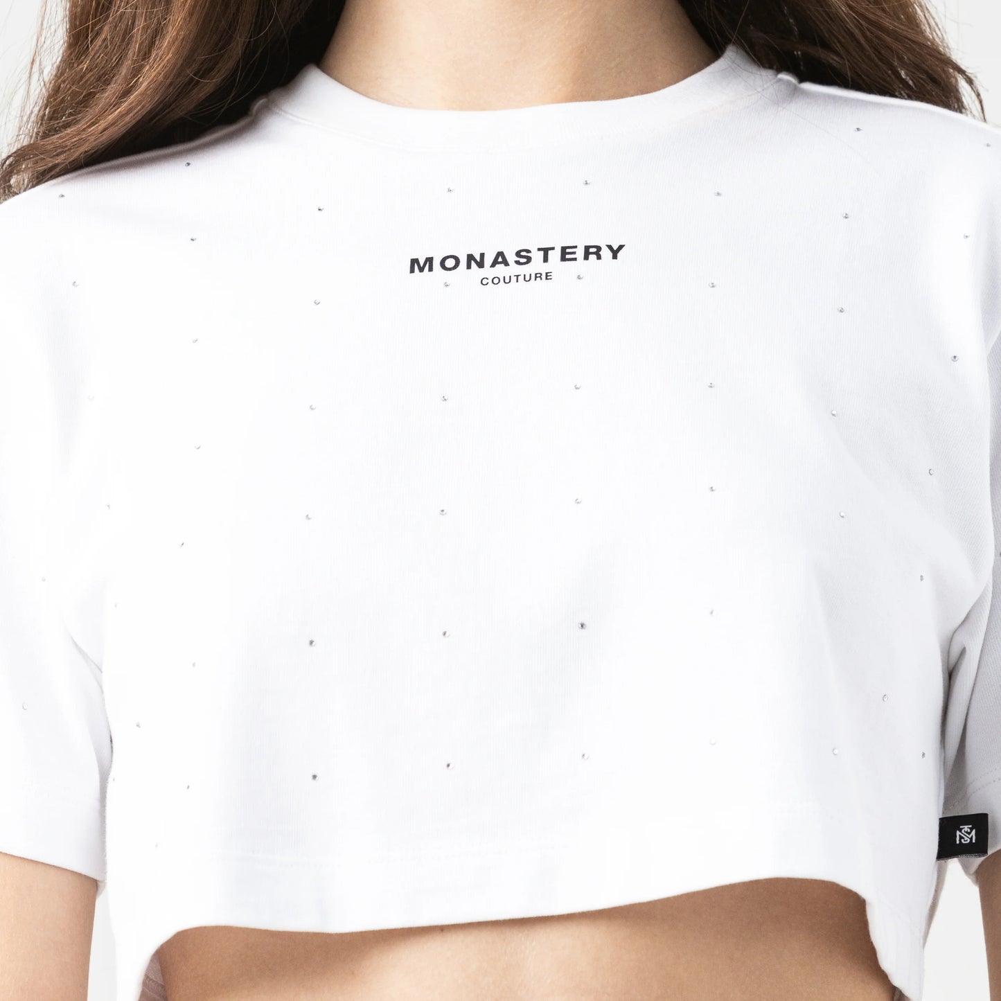 SORA CROP TOP WHITE MONASTERY