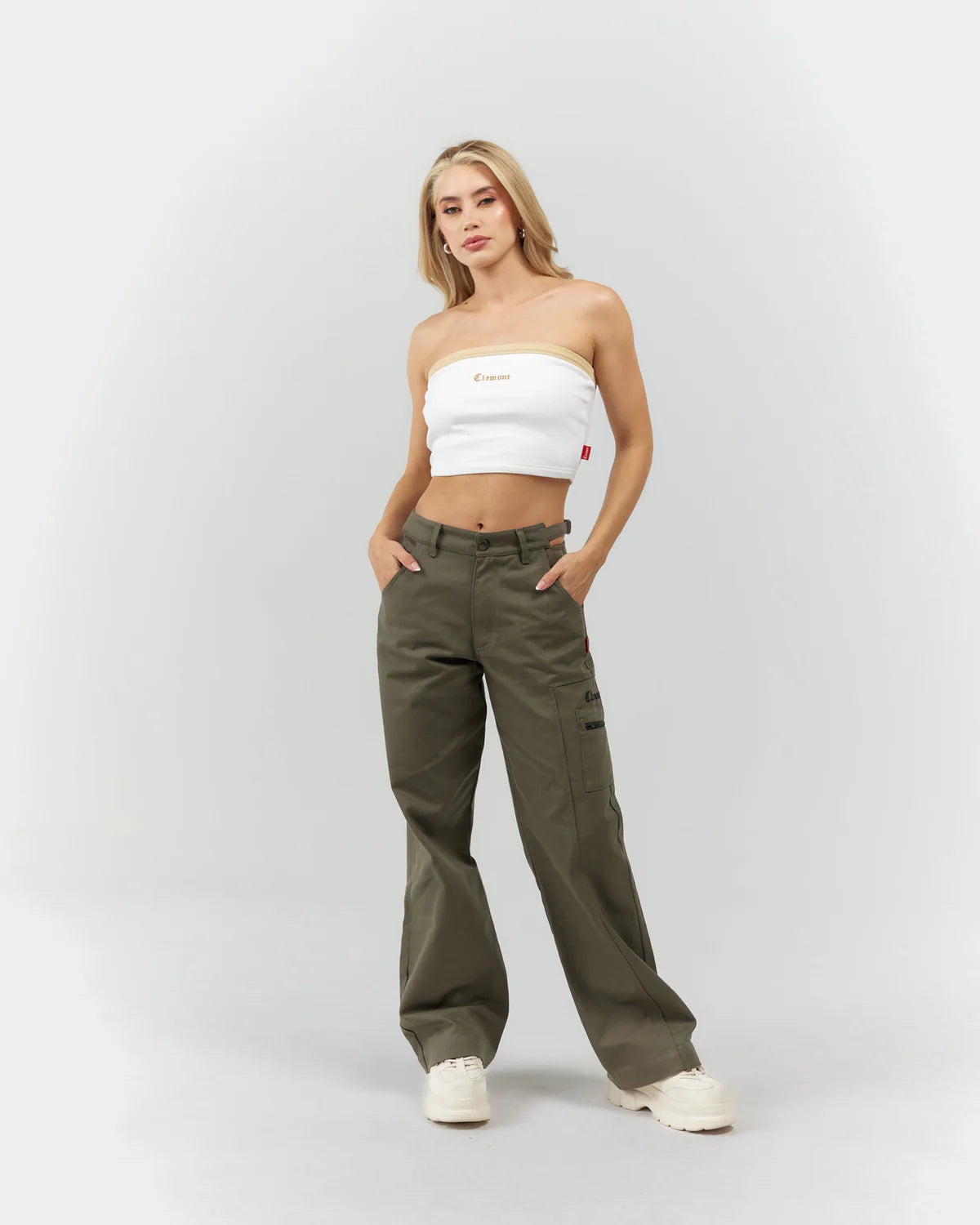 STRAPLESS FELICITÁ CREAM CLEMONT