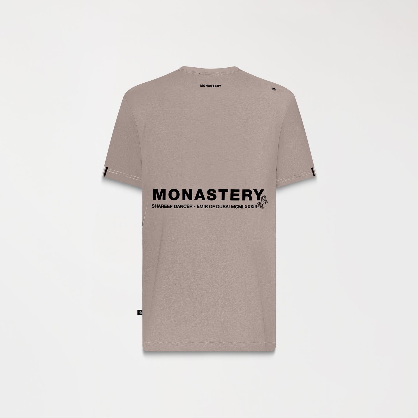 APPLEJACK T-SHIRT TAUPE GRAY MONASTERY