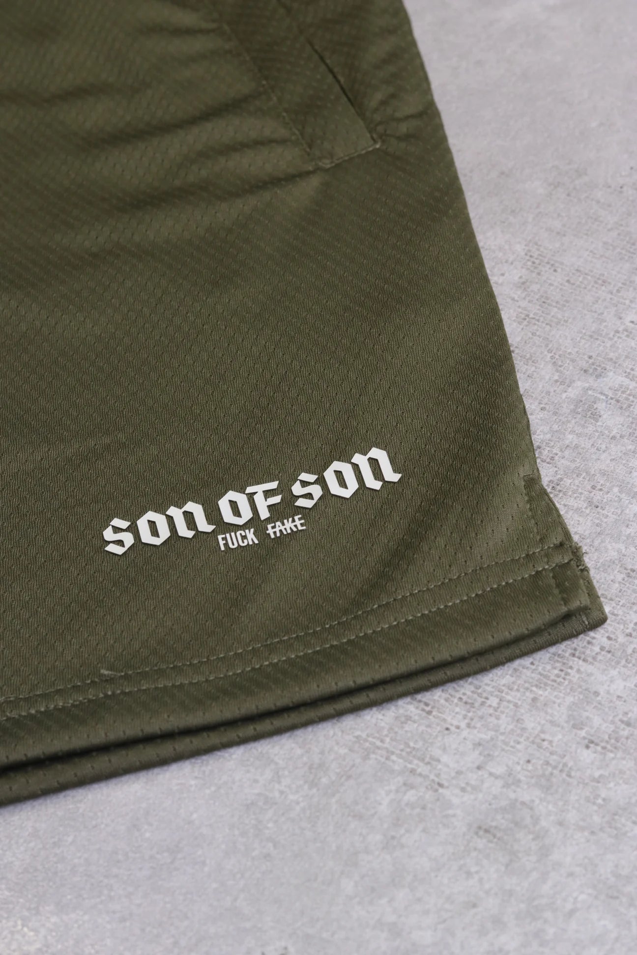 SWEAT SHORT DARK GREEN SON OF SON