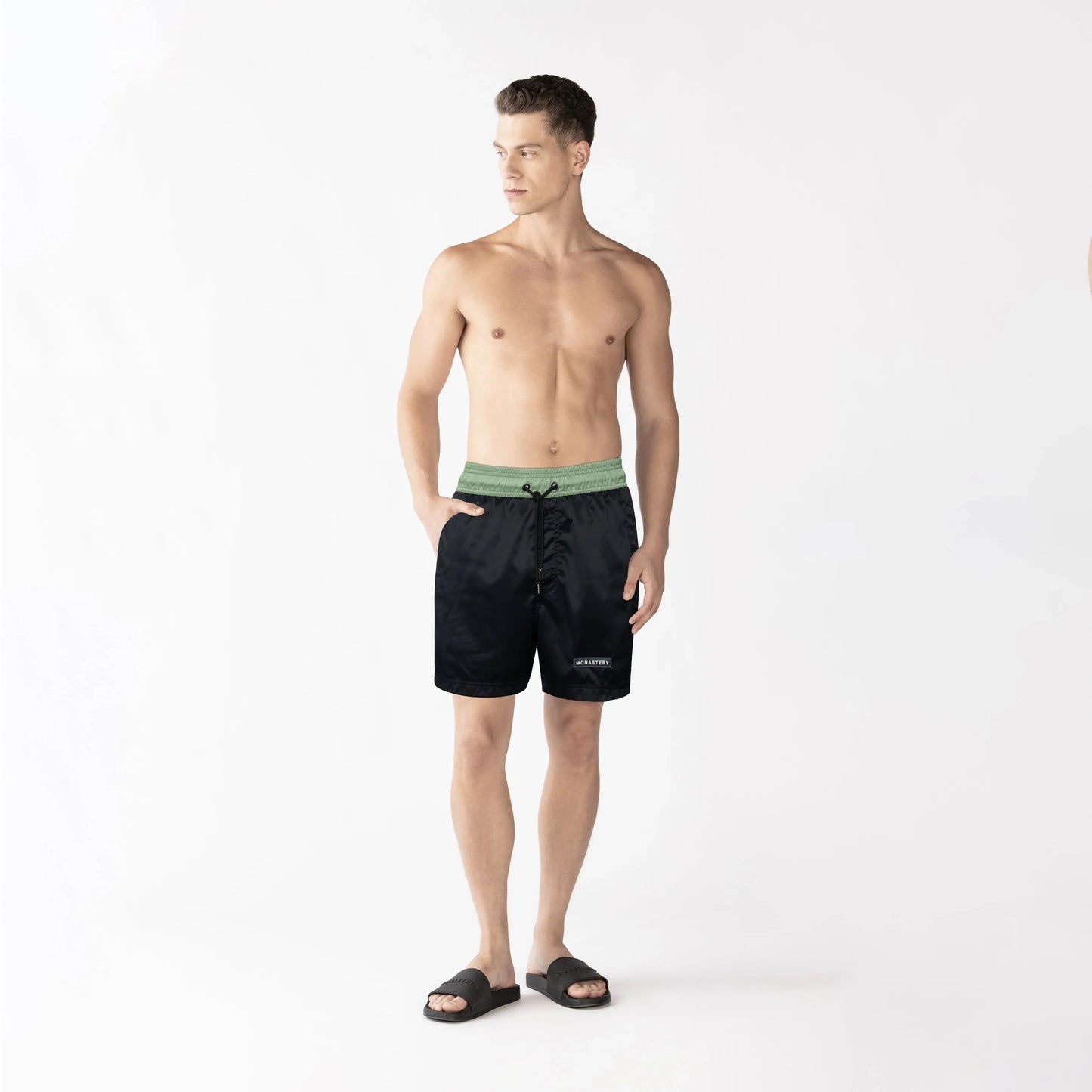 THEON SWIMSHORT BLACK MONASTERY