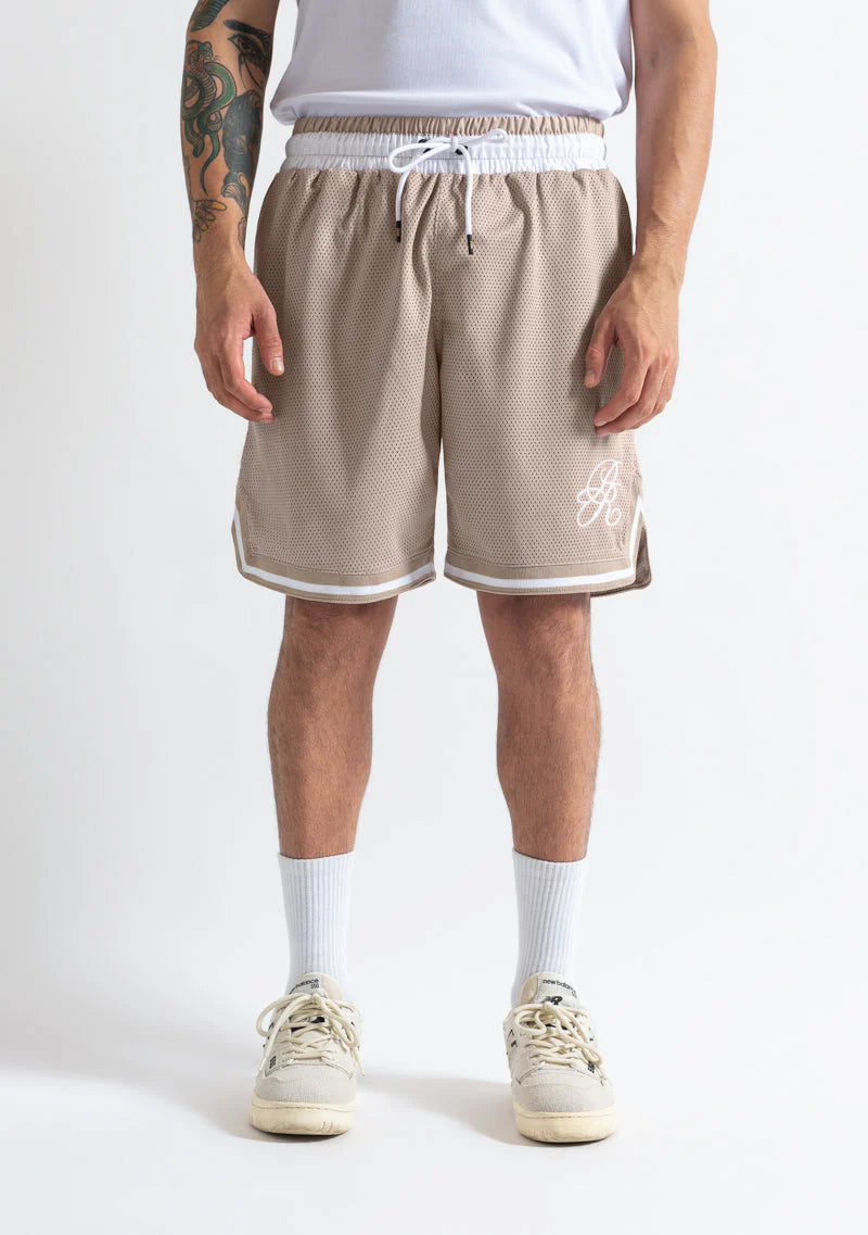 MONCLAIR TAUPE SHORTS PURE
