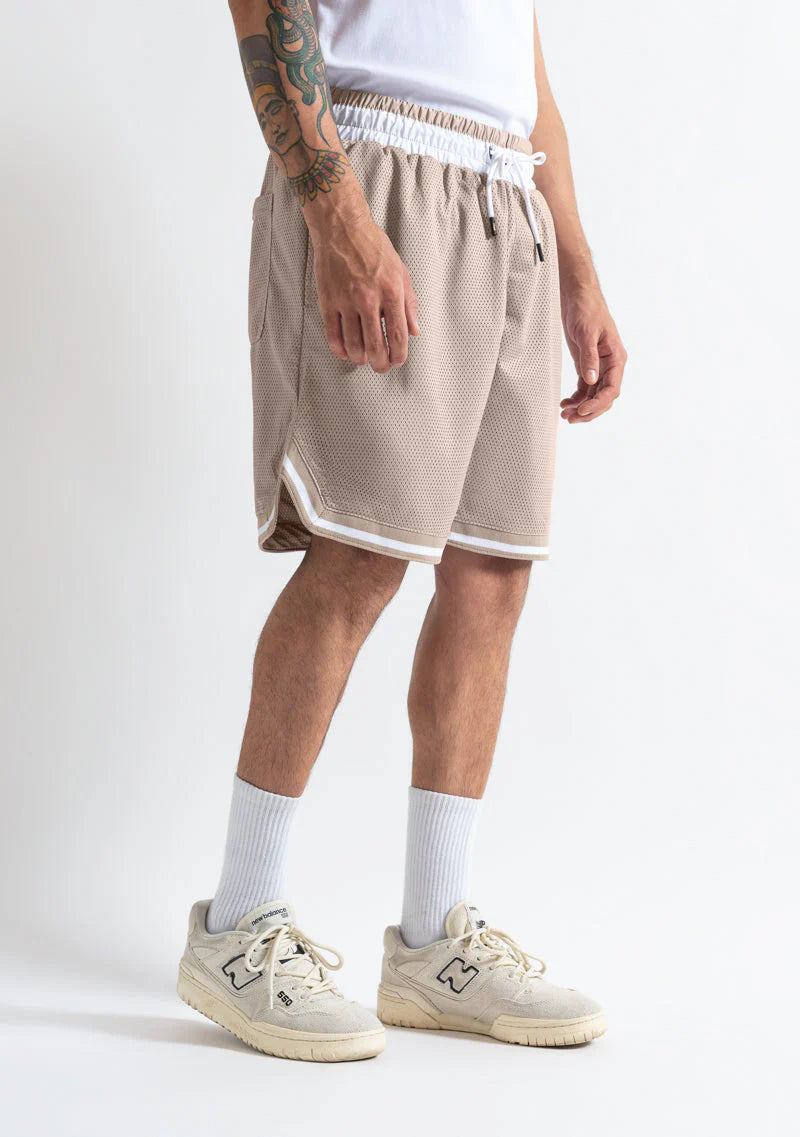 MONCLAIR TAUPE SHORTS PURE