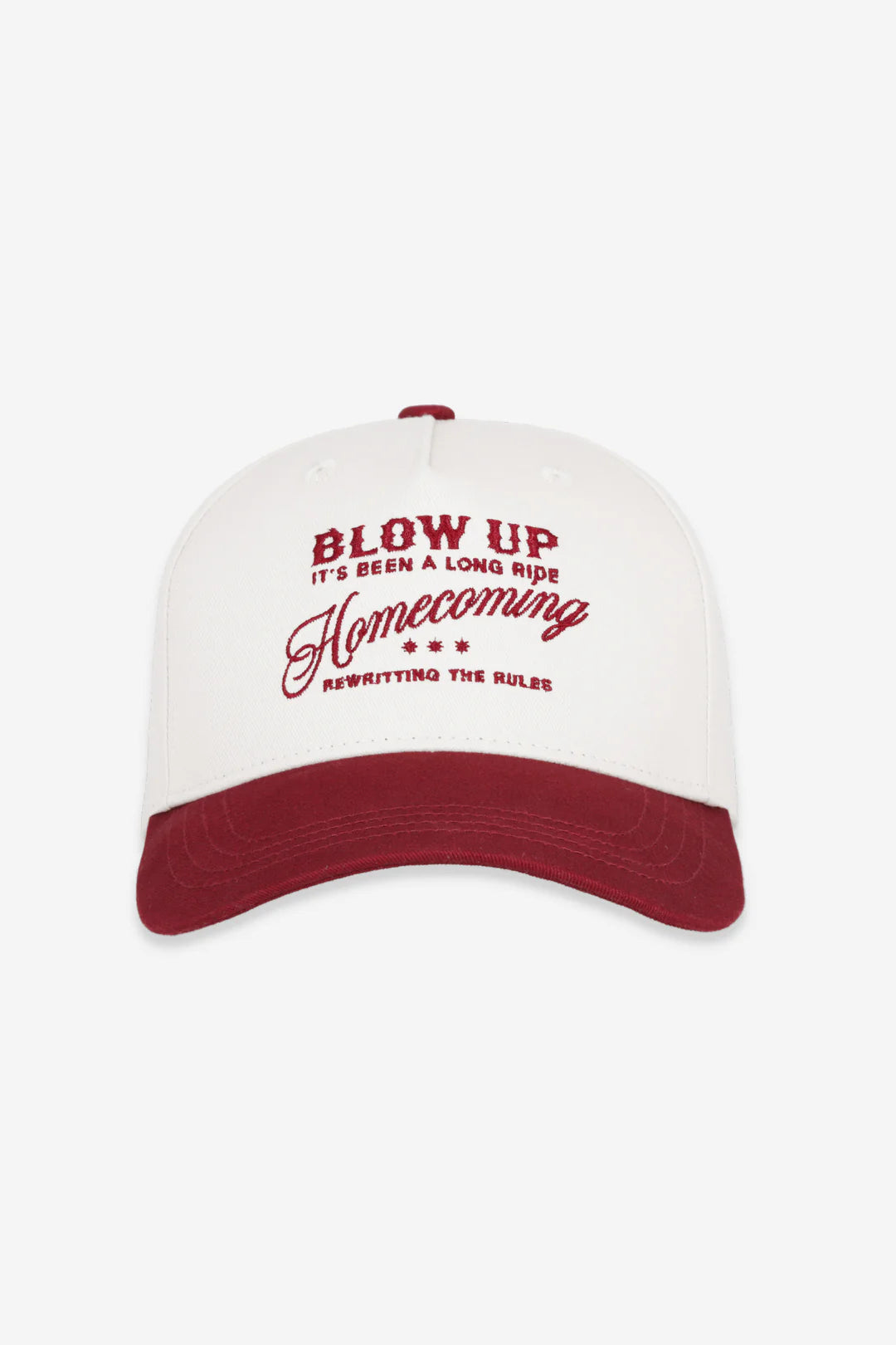 LONG RIDE IVORY RED CAP BLOW UP