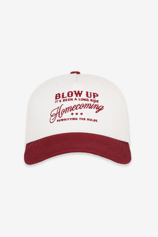 LONG RIDE IVORY RED CAP BLOW UP