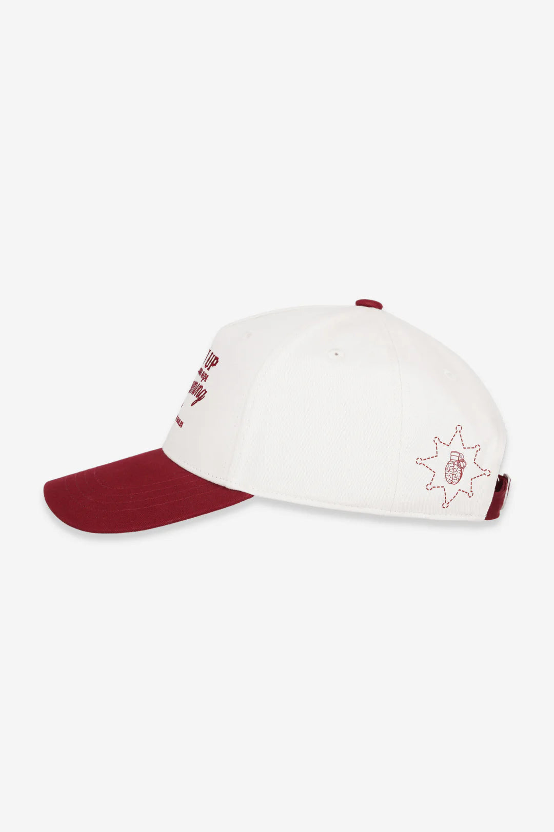 LONG RIDE IVORY RED CAP BLOW UP