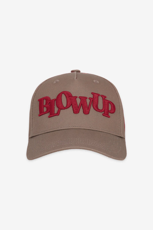 LETTERS CAMEL CAP BLOW UP