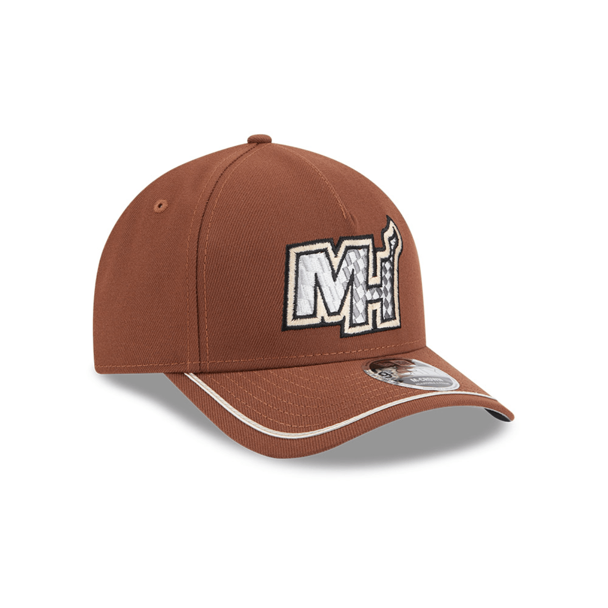 Gorra Miami Heat NBA Ne Motorsport 9FORTY Ajustable Café