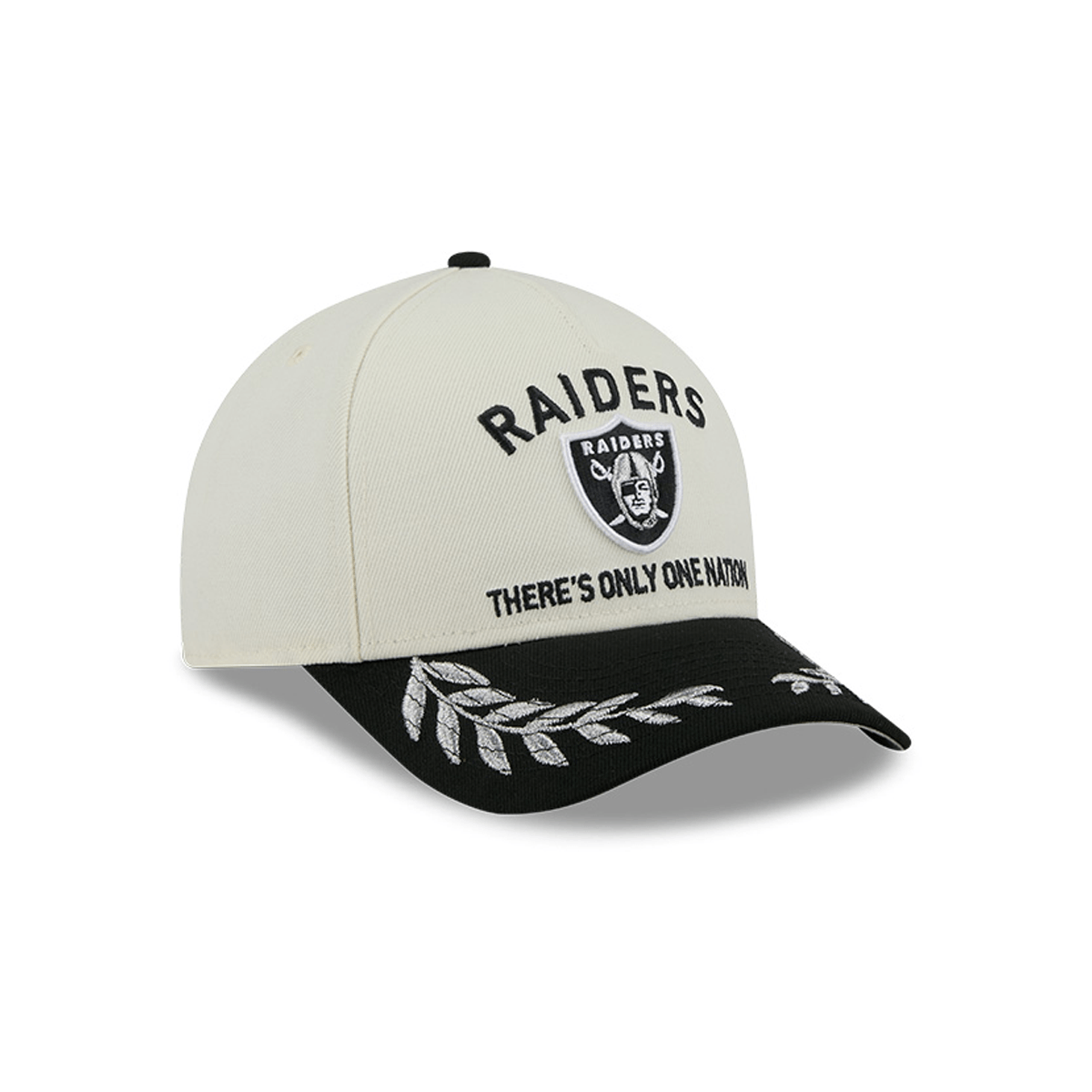 Gorra Las Vegas Raiders NFL Draft Collection 9FORTY Ajustable Blanca