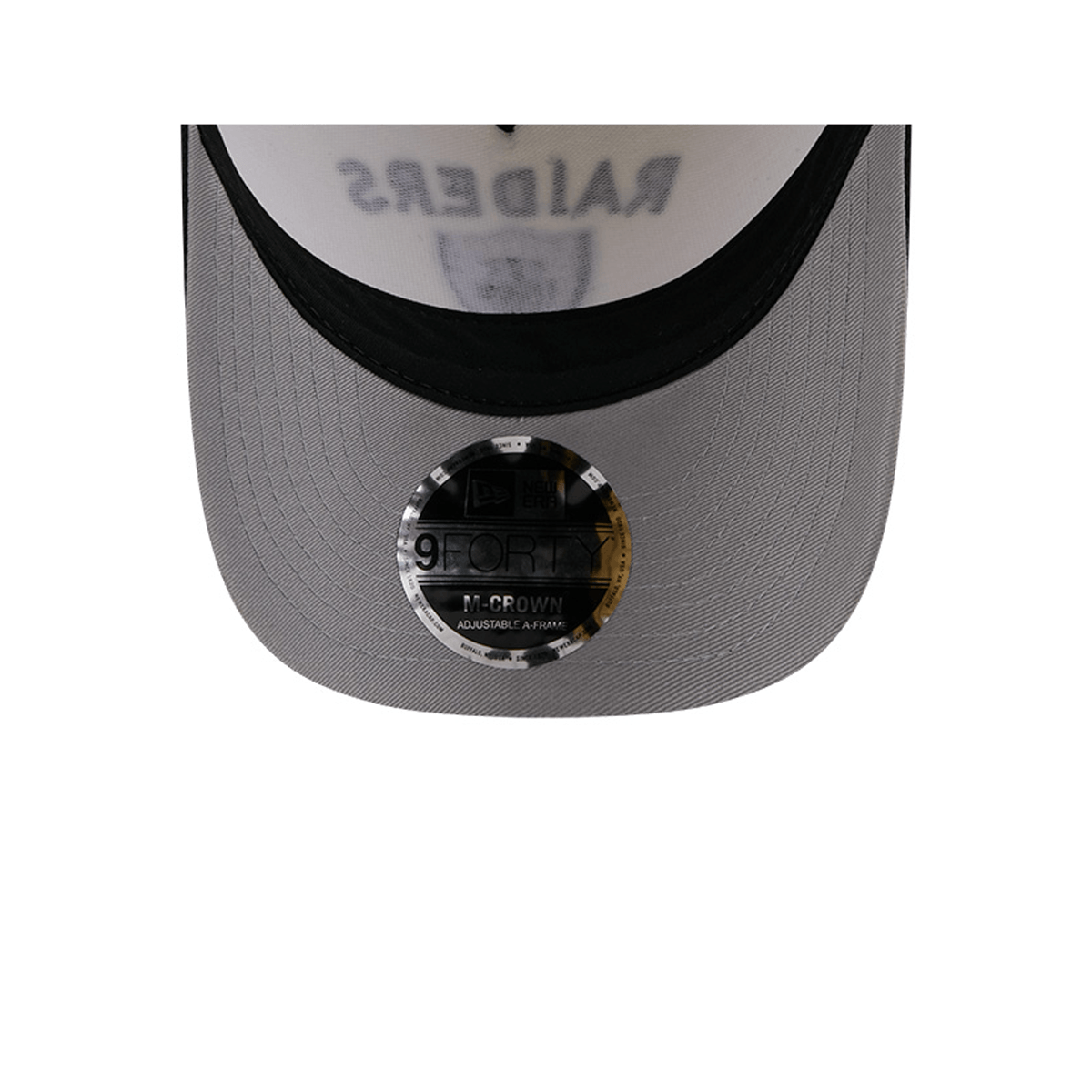 Gorra Las Vegas Raiders NFL Draft Collection 9FORTY Ajustable Blanca