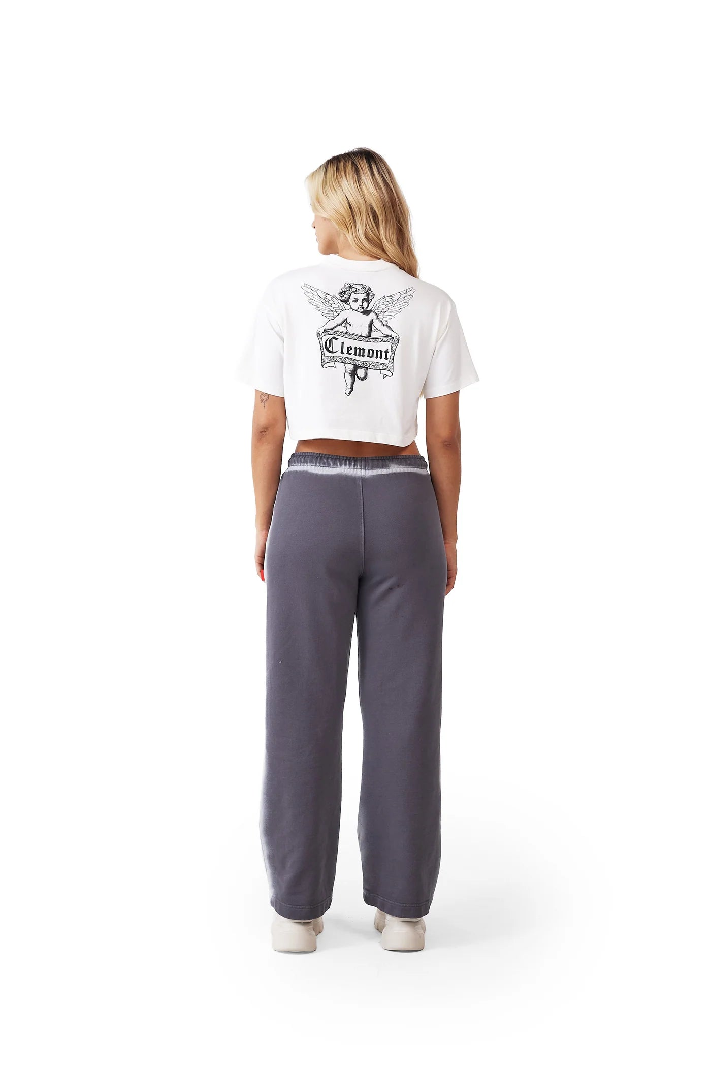 MALATTIA CROP TOPS CREMA CLEMONT