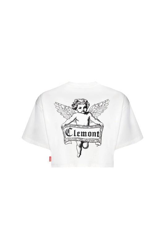 MALATTIA CROP TOPS CREMA CLEMONT
