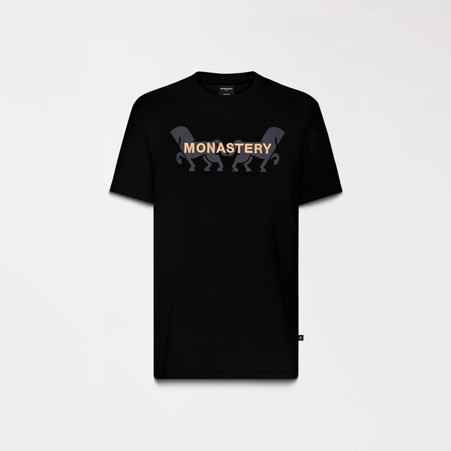 MUSTANG T-SHIRT BLACK MONASTERY