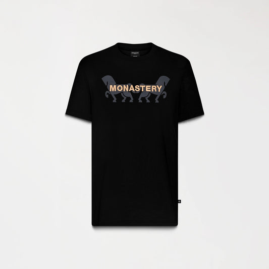 MUSTANG T-SHIRT BLACK MONASTERY