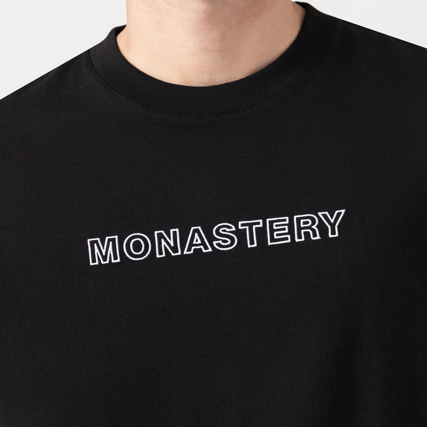 TROYA T-SHIRT BLACK MONASTERY
